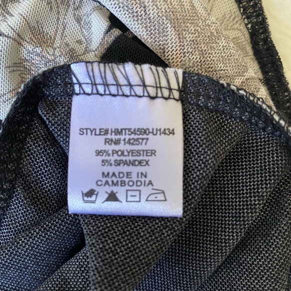 Sheer Plunge neck body suit - Picture 6 of 7